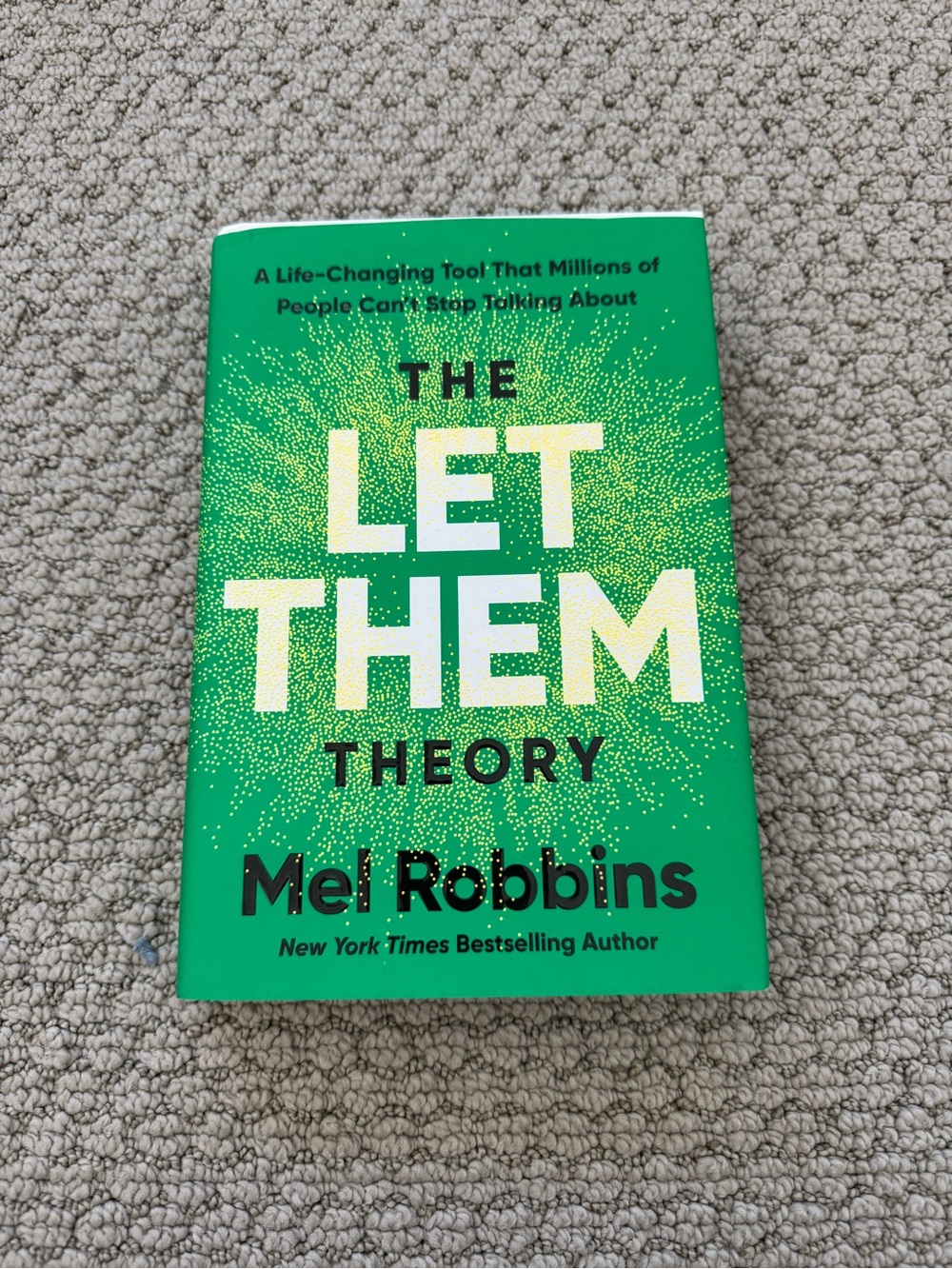 The Let Them Theory book by Mel Robbins